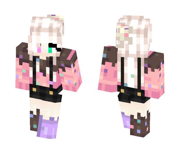 Ice Cream Girl :P ~By Kyo -OwO- - Girl Minecraft Skins - image 1