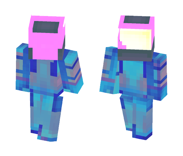 Galaxy Space Suite - Male Minecraft Skins - image 1