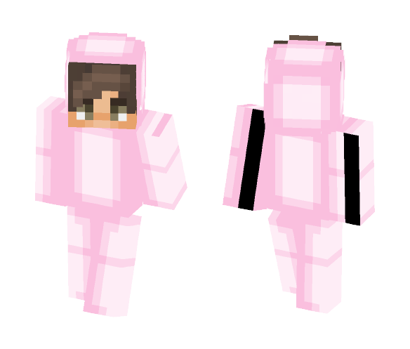 pink onesie male vers (updated) - Male Minecraft Skins - image 1