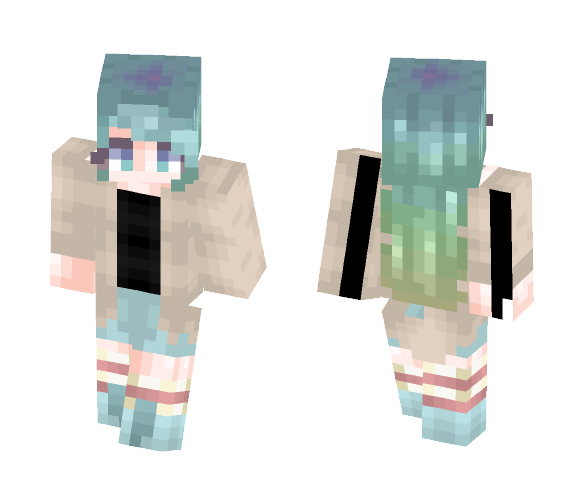 Ombré hair attempt - Female Minecraft Skins - image 1