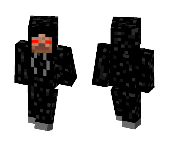 Hooded Steve - Male Minecraft Skins - image 1