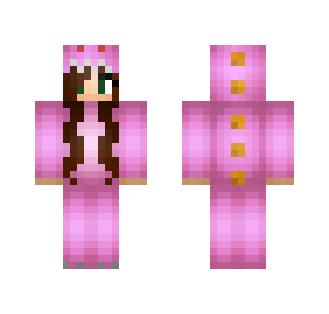 Dino Onesie Girl - Girl Minecraft Skins - image 2