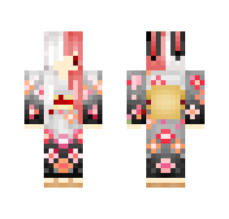 Chibi~Bunny~Kimono☮☪ - Male Minecraft Skins - image 2