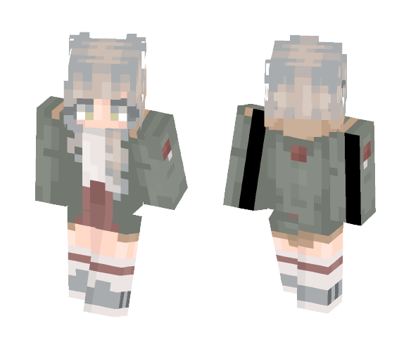 Army Jacket - Female Minecraft Skins - image 1