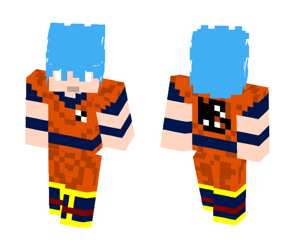 Goku(Future Trunks Arc) - Male Minecraft Skins - image 1