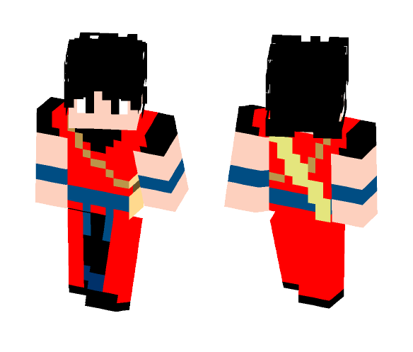 Goku(Xeno) - Male Minecraft Skins - image 1