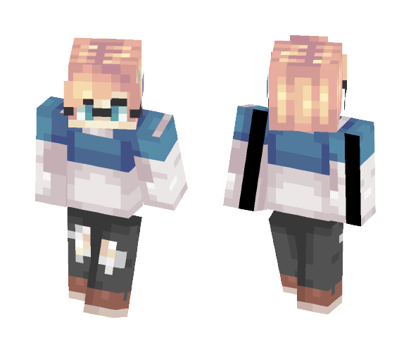 look more wheatley - Female Minecraft Skins - image 1