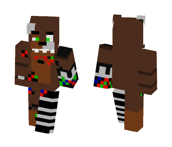 Barry The Dog (My FNaF OC) - Dog Minecraft Skins - image 1