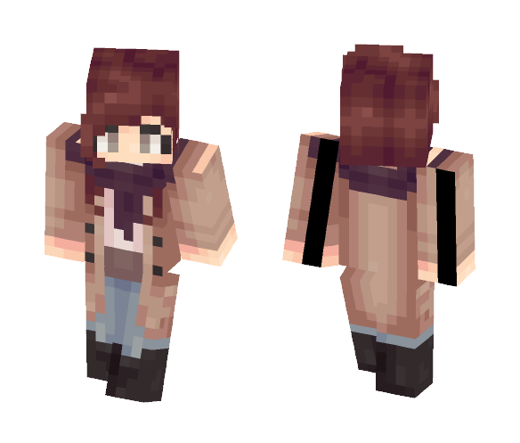 Almost Fall - Female Minecraft Skins - image 1