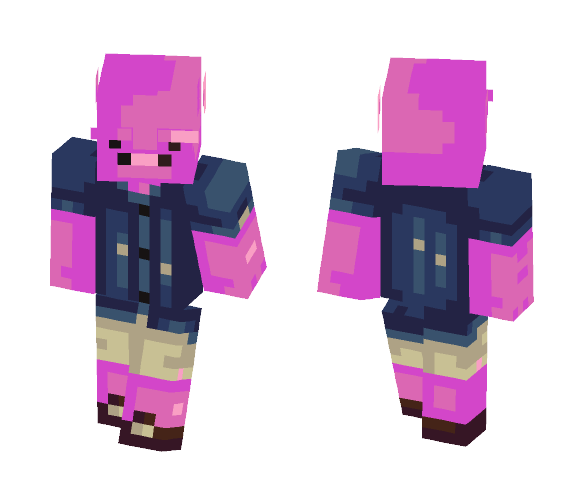 A Tourist Pig [PBL S19W1] - Male Minecraft Skins - image 1