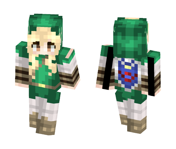 ✰ᙏìɗ✰ Female Link ~Reshade~ - Female Minecraft Skins - image 1