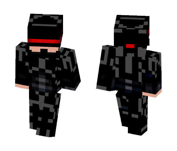 Robocop black - Male Minecraft Skins - image 1