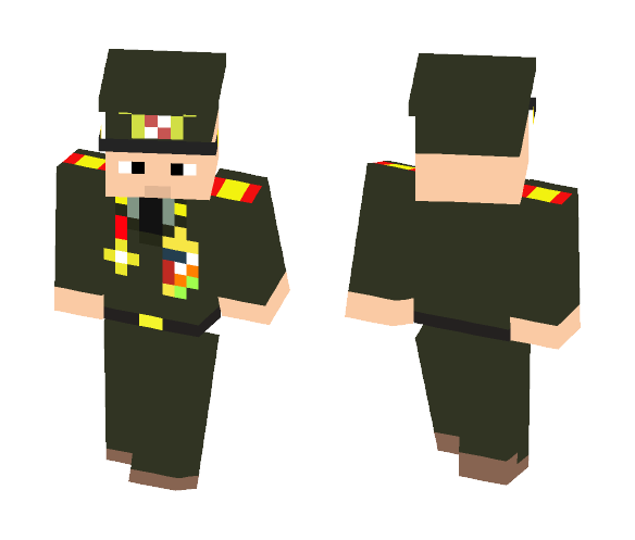 Serbian Soldier - Parade Version - Male Minecraft Skins - image 1