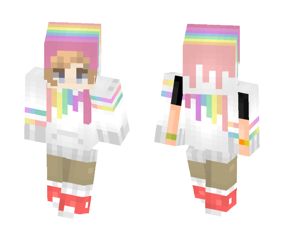 Melty Rainbow~ - Male Minecraft Skins - image 1