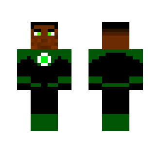 Green Lantern (John Stewart) - Comics Minecraft Skins - image 2