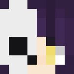 Dark Purple Skeleton Mask - Female Minecraft Skins - image 3