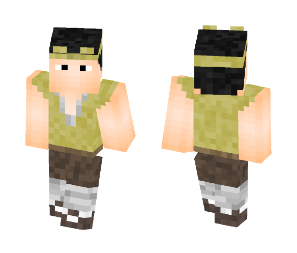 Yellow Turban Rebel - Male Minecraft Skins - image 1