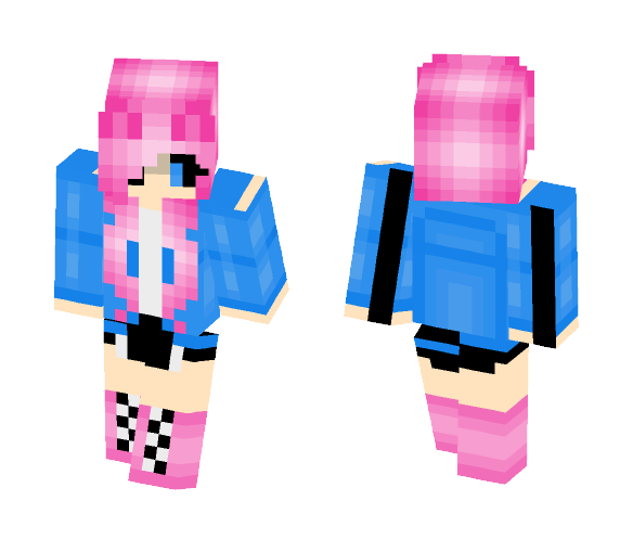 Sans Pie - Female Minecraft Skins - image 1