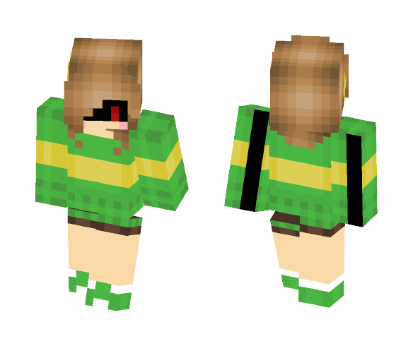 Owen, Undertale fanmade character - Female Minecraft Skins - image 1