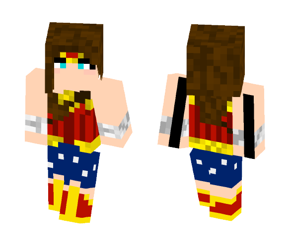 Wonder Woman (REBIRTH) - Comics Minecraft Skins - image 1