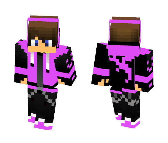 My Gaming skin!(re-draw) - Male Minecraft Skins - image 1