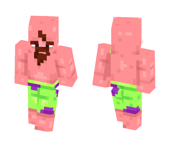Patrick Not-Star - Male Minecraft Skins - image 1