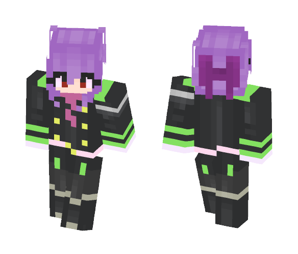 Shinoa / Seraph of the End - Female Minecraft Skins - image 1