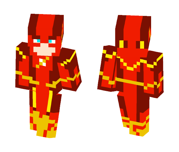 The Flash (custom) - Comics Minecraft Skins - image 1