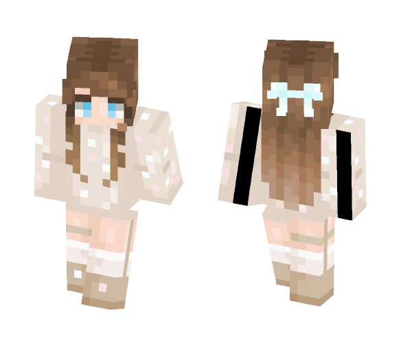 hot chocolate ;; - Female Minecraft Skins - image 1