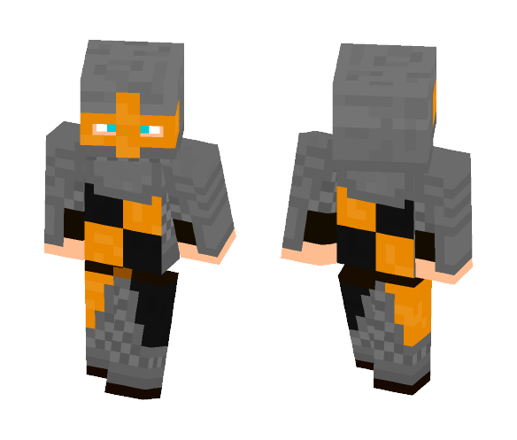 Knight in "Half Plate" - Male Minecraft Skins - image 1