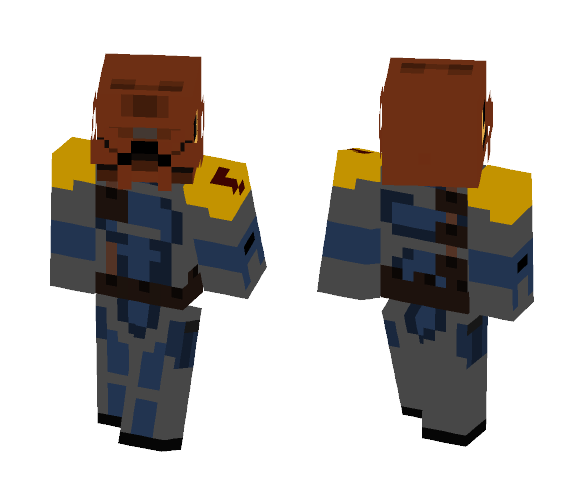 Oygikk Daxx [Mandalorian OC] - Male Minecraft Skins - image 1