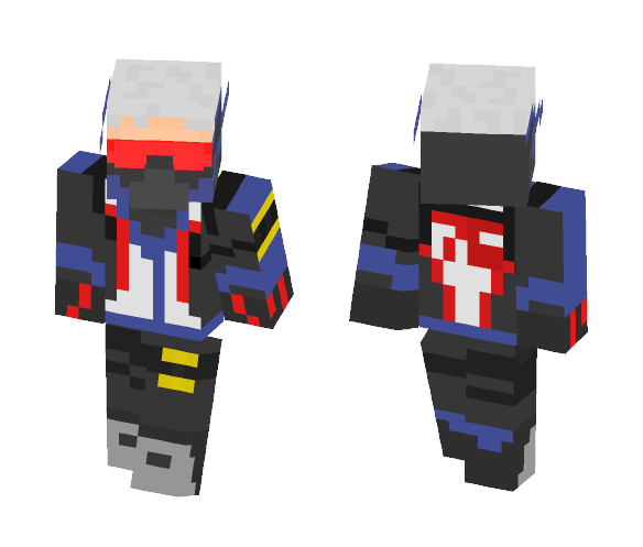 Soldier: 76 - Male Minecraft Skins - image 1