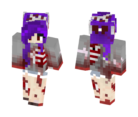 Lilly Zombie - Female Minecraft Skins - image 1