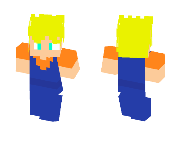 Super Vegito - Male Minecraft Skins - image 1