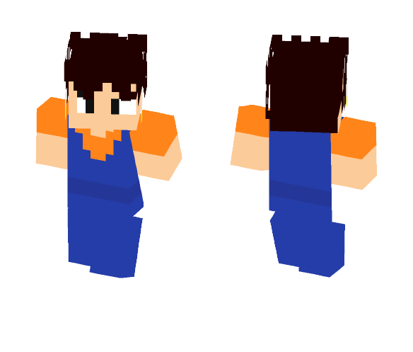 Vegito - Male Minecraft Skins - image 1