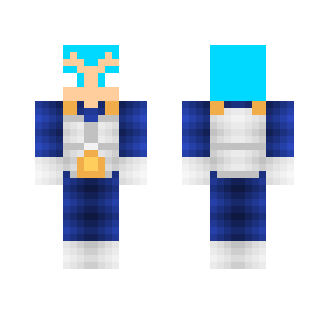 Super Saiyan Blue Vegeta (SSGSS) - Male Minecraft Skins - image 2