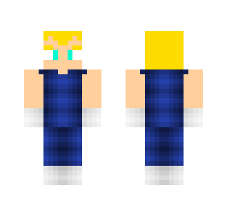 Super Saiyan Vegeta (Buu Saga) - Male Minecraft Skins - image 2