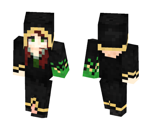 Witch of the swamp - Female Minecraft Skins - image 1