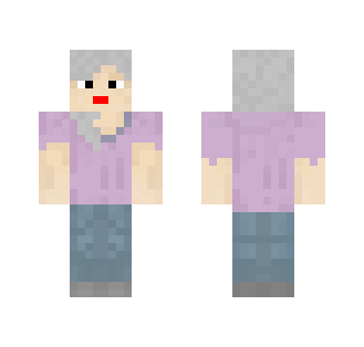 Old lady in pink shirt - Female Minecraft Skins - image 2