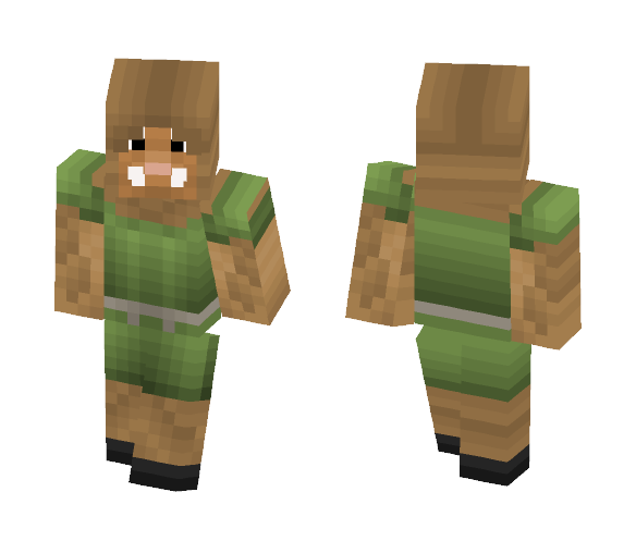 Dragon Quest Orc - Male Minecraft Skins - image 1
