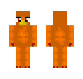 Sahded Orange Bird - Male Minecraft Skins - image 2