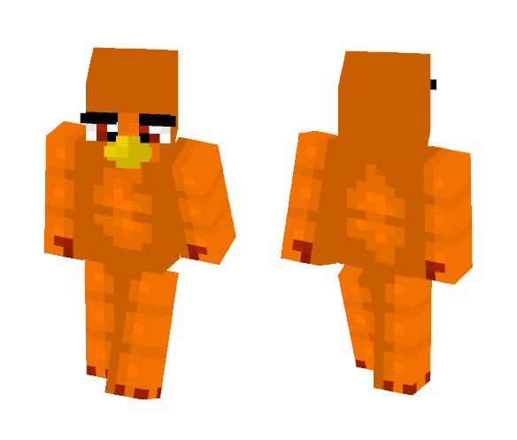 Sahded Orange Bird - Male Minecraft Skins - image 1