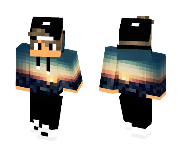SunSet Boy - Boy Minecraft Skins - image 1