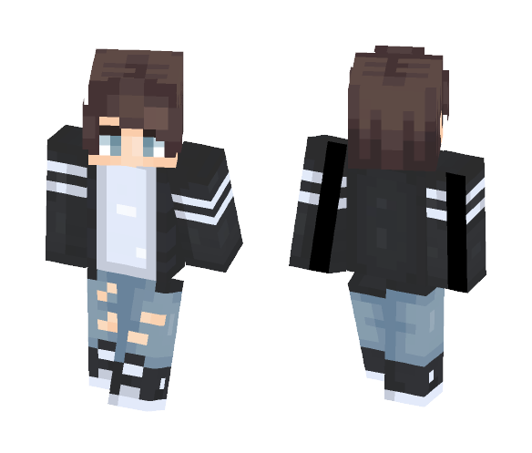 Striped Spring - Male Minecraft Skins - image 1