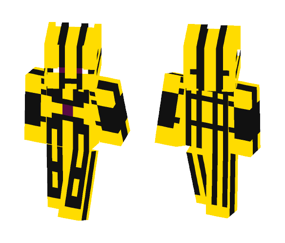 Yellow Soldier - Female Minecraft Skins - image 1