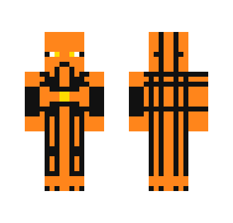 Orange Soldier - Male Minecraft Skins - image 2