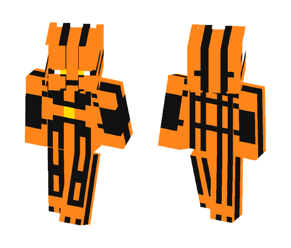 Orange Soldier - Male Minecraft Skins - image 1
