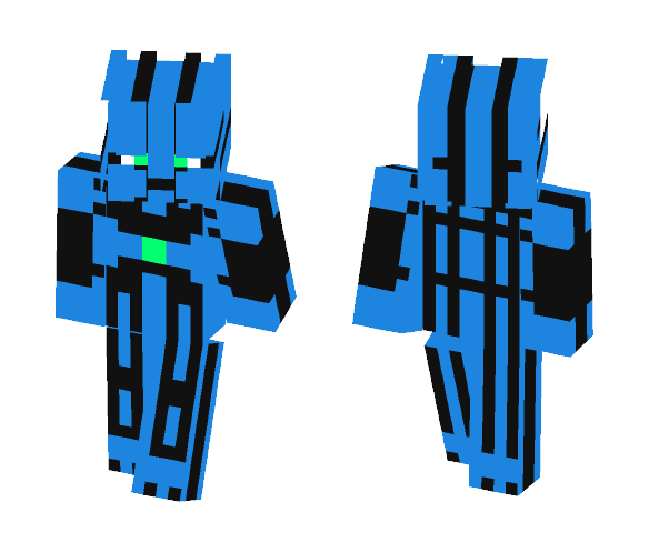 Blue Soldier - Male Minecraft Skins - image 1