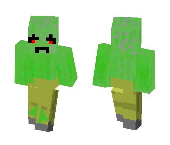 Shirtless friendly orc - Interchangeable Minecraft Skins - image 1