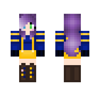 Lilly Outertale Frisk - Female Minecraft Skins - image 2